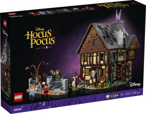 LEGO Ideas Disney Hocus Pocus - The Sanderson Sisters' Cottage - doos