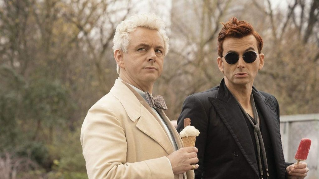 Michael Sheen en David Tennant - Good Omens seizoen 2