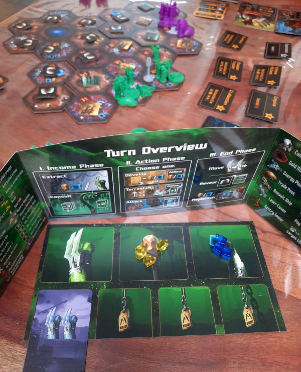 The Warp – 4X bordspel: Verover de ruimte met je alien ras! - Afbeelding 3