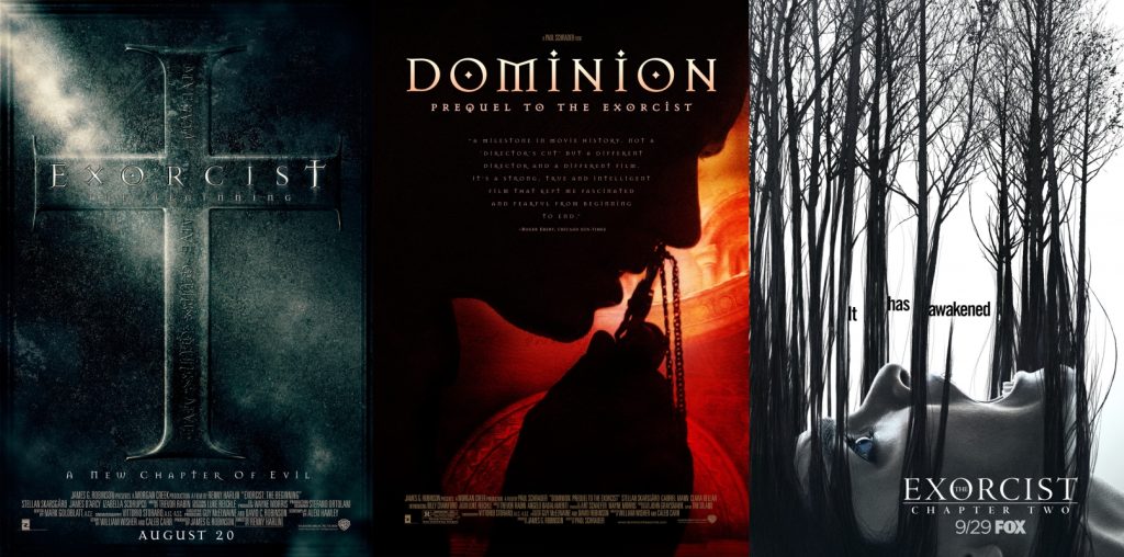 The Exorcist Beginning - Dominion en televisie