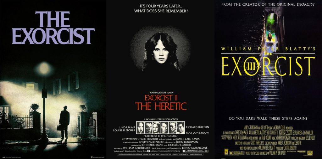 The Exorcist - Exorcist II - Exorcist III
