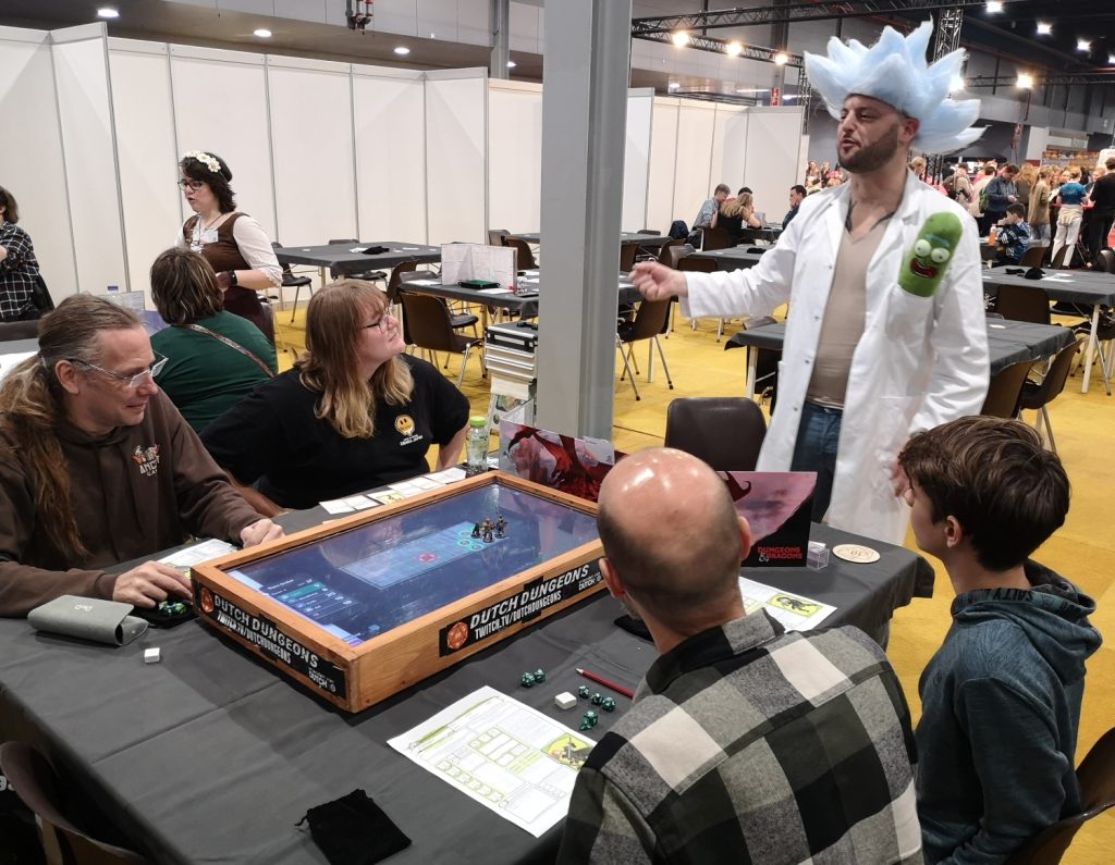 Spellenspektakel 2023 sfeerverslag - Rick and Morty rollenspel