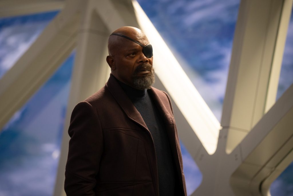 Samuel L. Jackson als Nick Fury in The Marvels