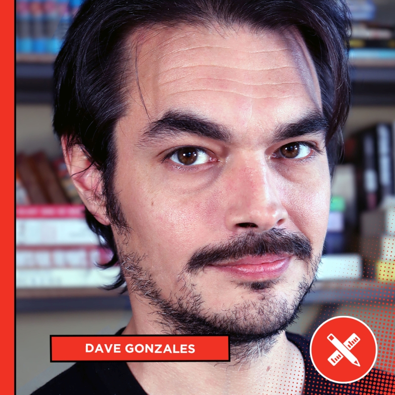 Dave Gonzales interview - Dave Gonzales at Dutch Comic Con 2023 Winter Edition
