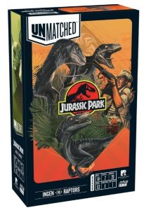 Unmatched Jurassic Park - InGen vs. Raptors packshot