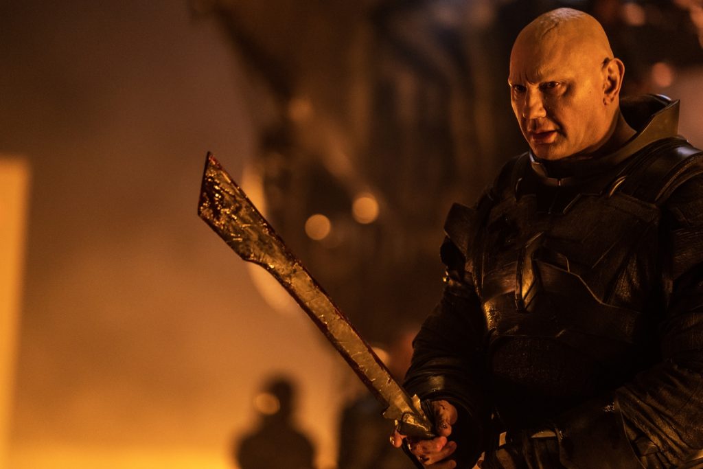 Dave Bautista als Beast Rabban in Dune Part Two