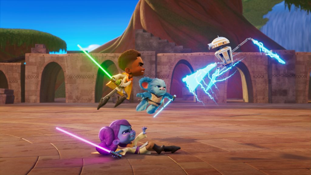 Lightsabers in Star Wars Young Jedi Adventures