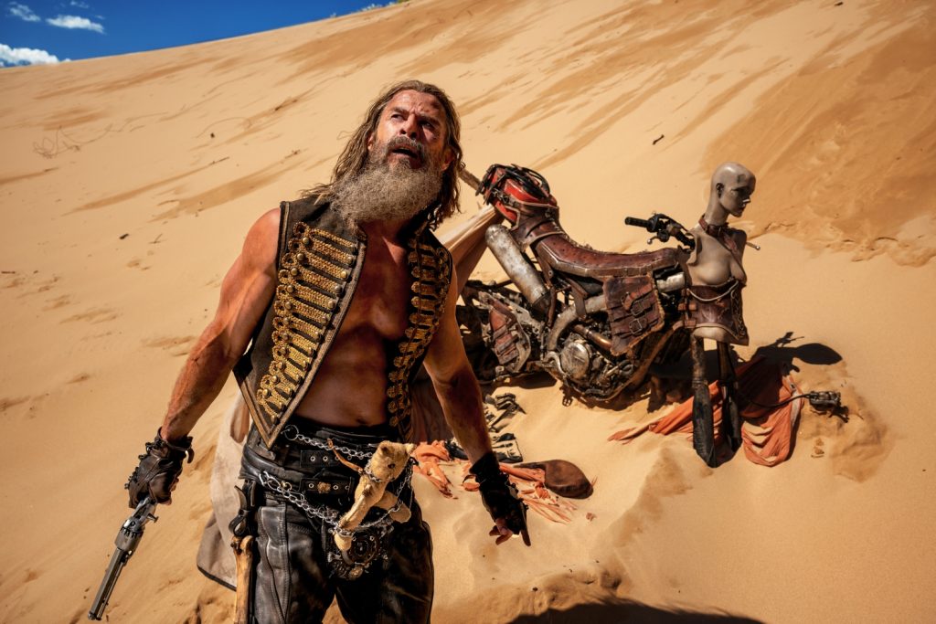 Chris Hemsworth als Dr. Dementus in Furiosa A Mad Max Saga