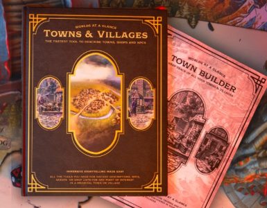 Worlds at a Glance Towns & Villages kickstarter – Modern Myths