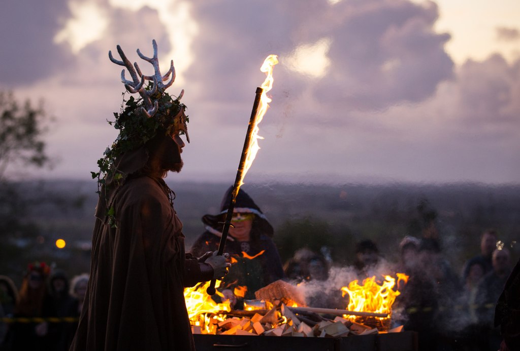 Neopagan viert Samhain - Wikipedia Creative Commons
