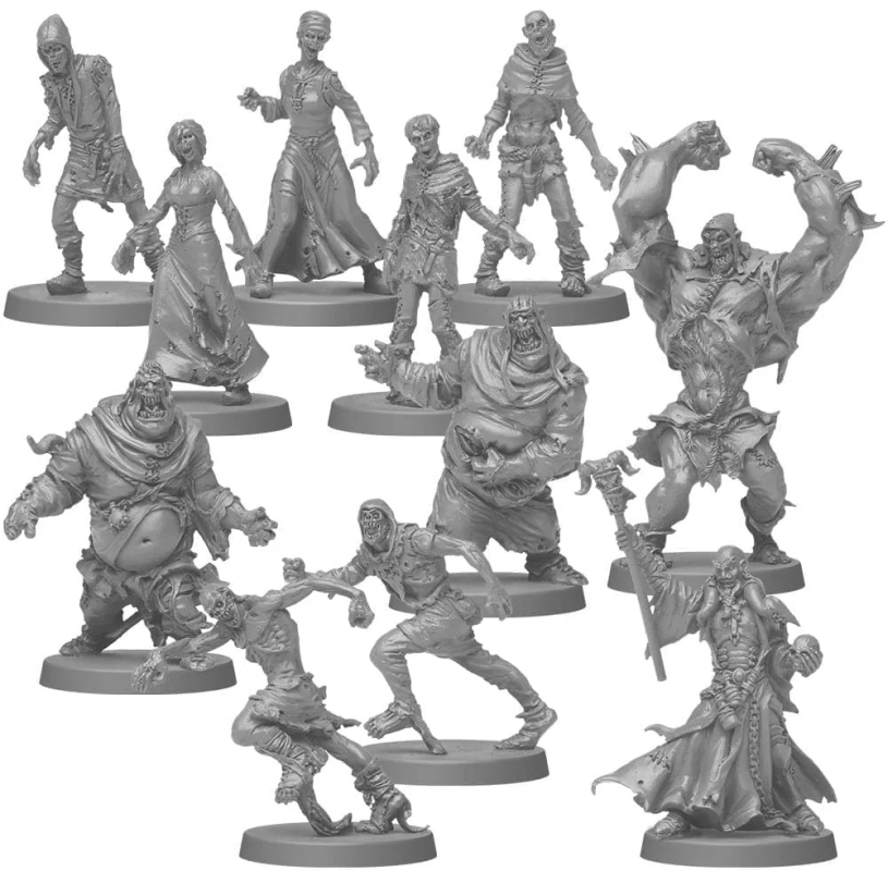 Black Plague Zombies minis