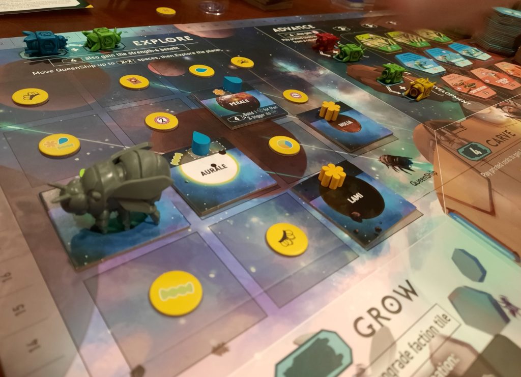 3D bijen in Apiary bordspel