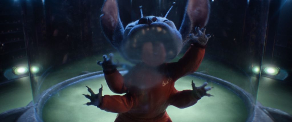Chris Sanders als boze Stitch