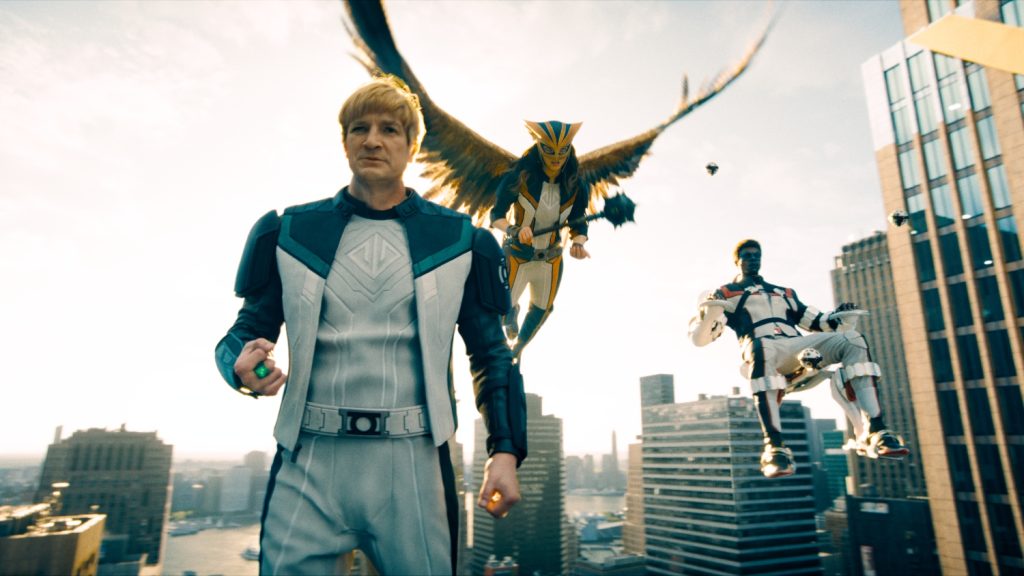 De Justice Gang - Guy Gardner, Hawkgirl en Mr Terrific