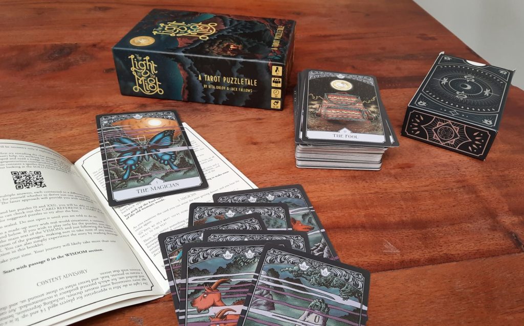 Een tarot puzzelspel